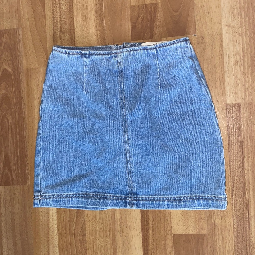 Denim Mini Skirt